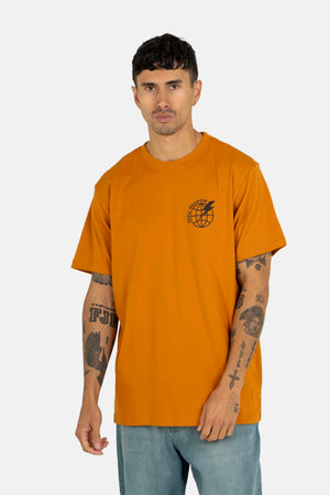 Meadow Logo T-Shirt Orange Oak