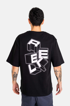 Block T-Shirt Deep Black