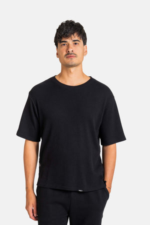 Waffle T-Shirt Waffle Deep Black