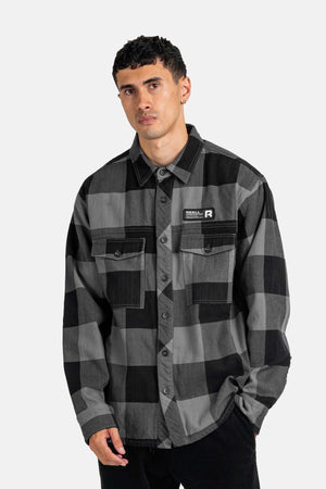 Freeman Shirt Check Black/Grey