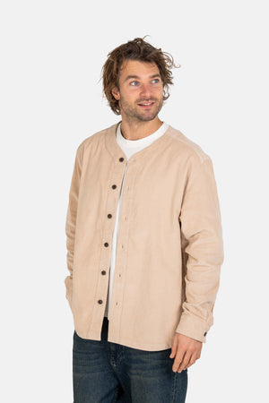 Pitcher Shirt Cashew Sand