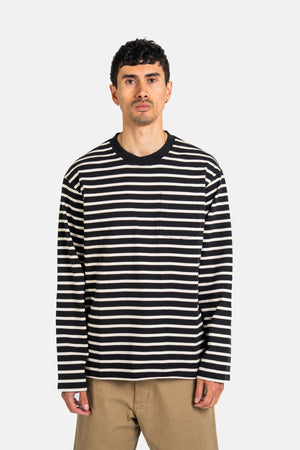 Cross Longsleeve Black / Offwhite