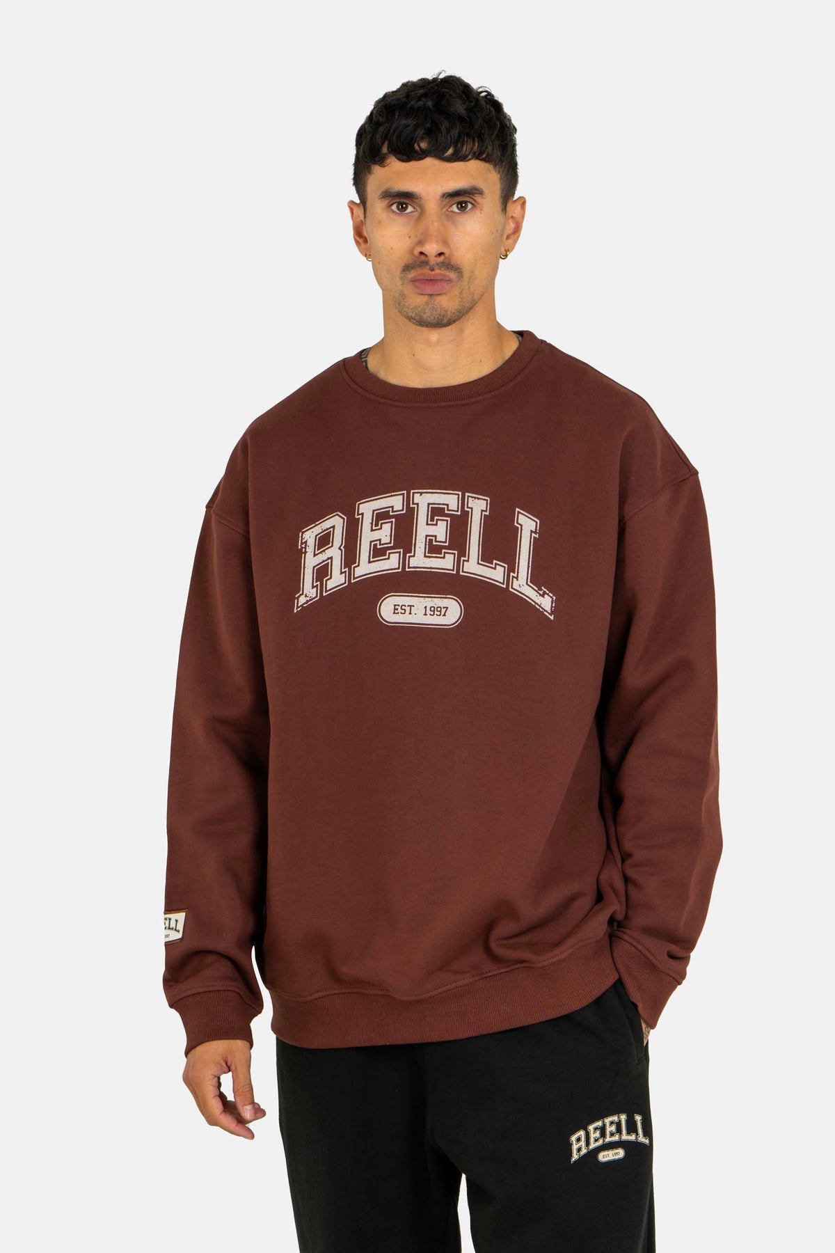 Team Crewneck Dark Cherry