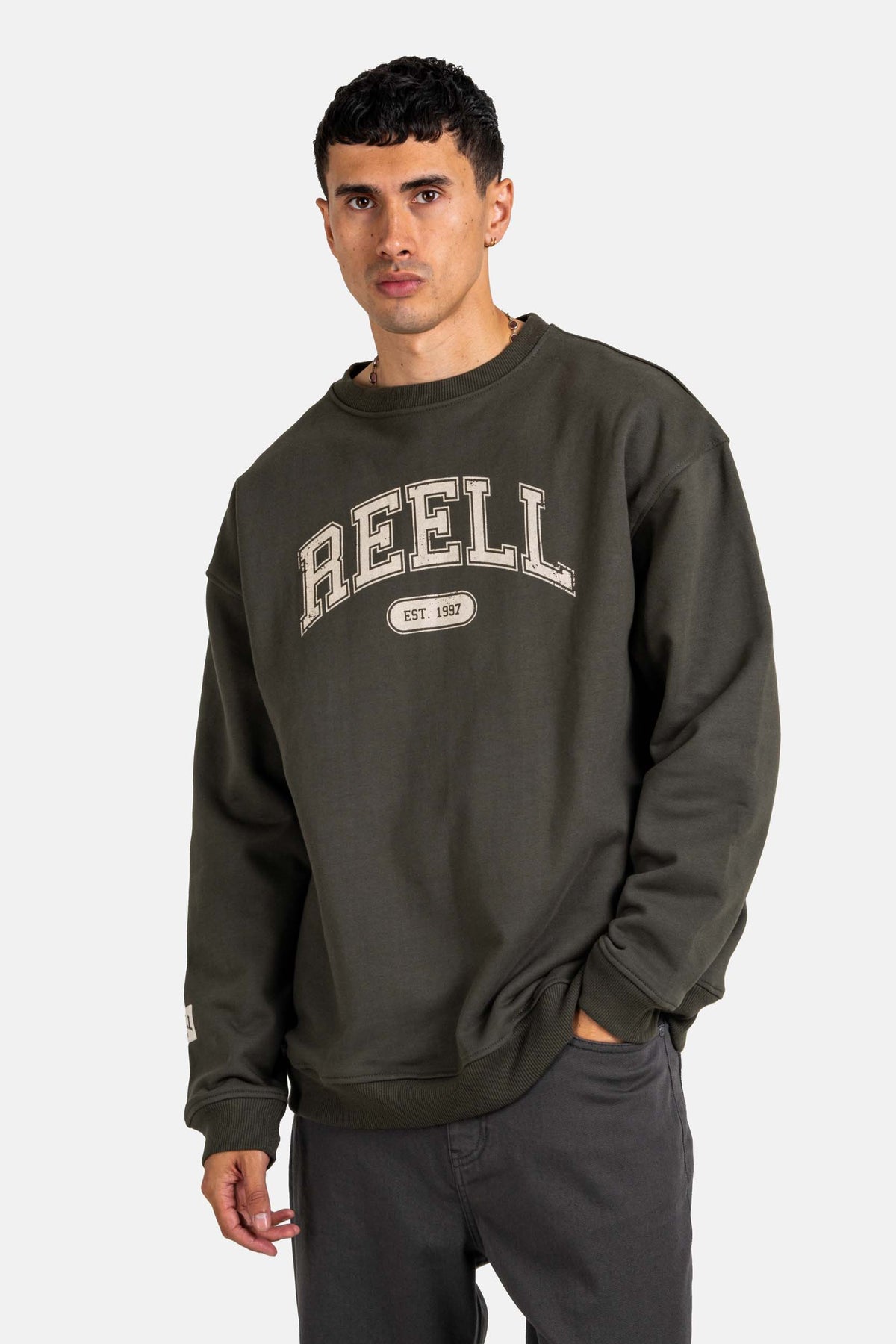 Team Crewneck Jasper Green