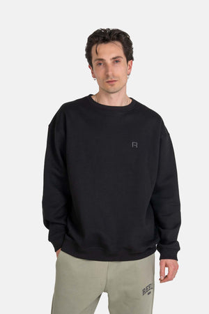 Ease Crewneck Deep Black