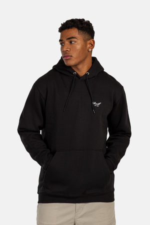 Staple Logo Hoodie Deep Black