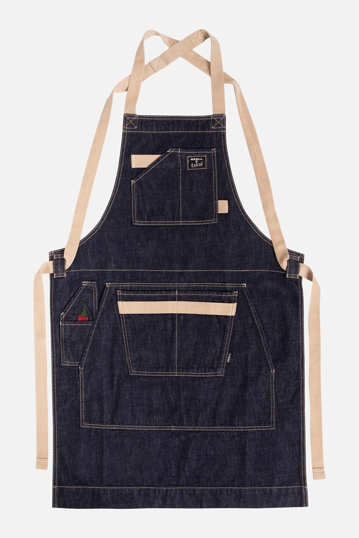 Nick Toet x REELL Apron Blue Rinsed Wash