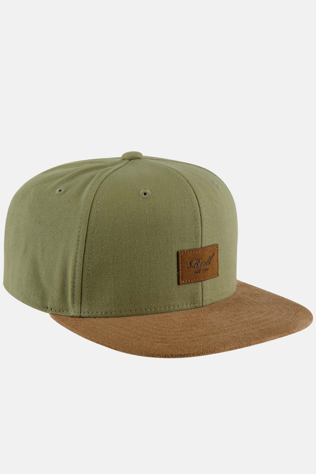 Suede Cap Seagrass Herringbone