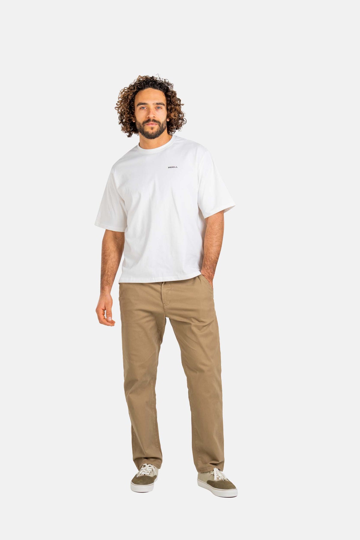 Regular Flex Chino Dark Sand