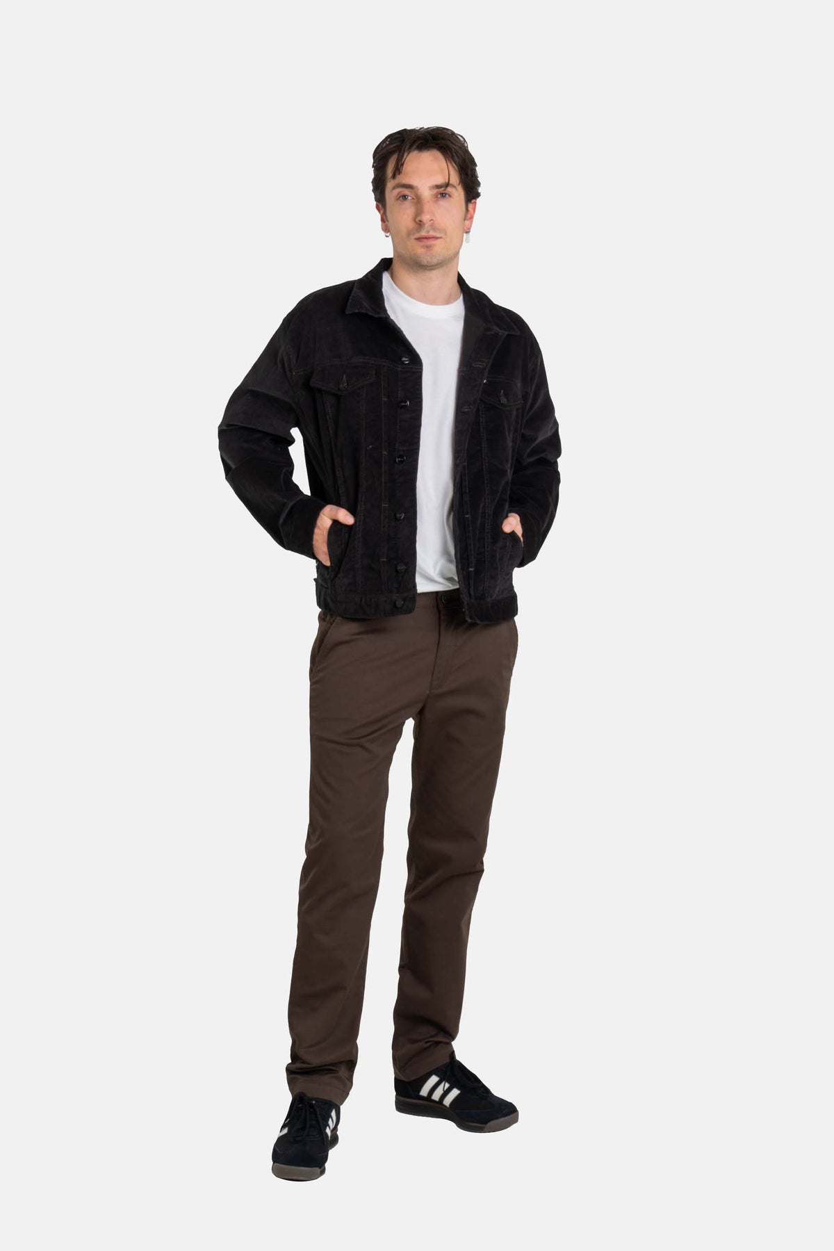 Metro Flex Chino Chocolate Brown