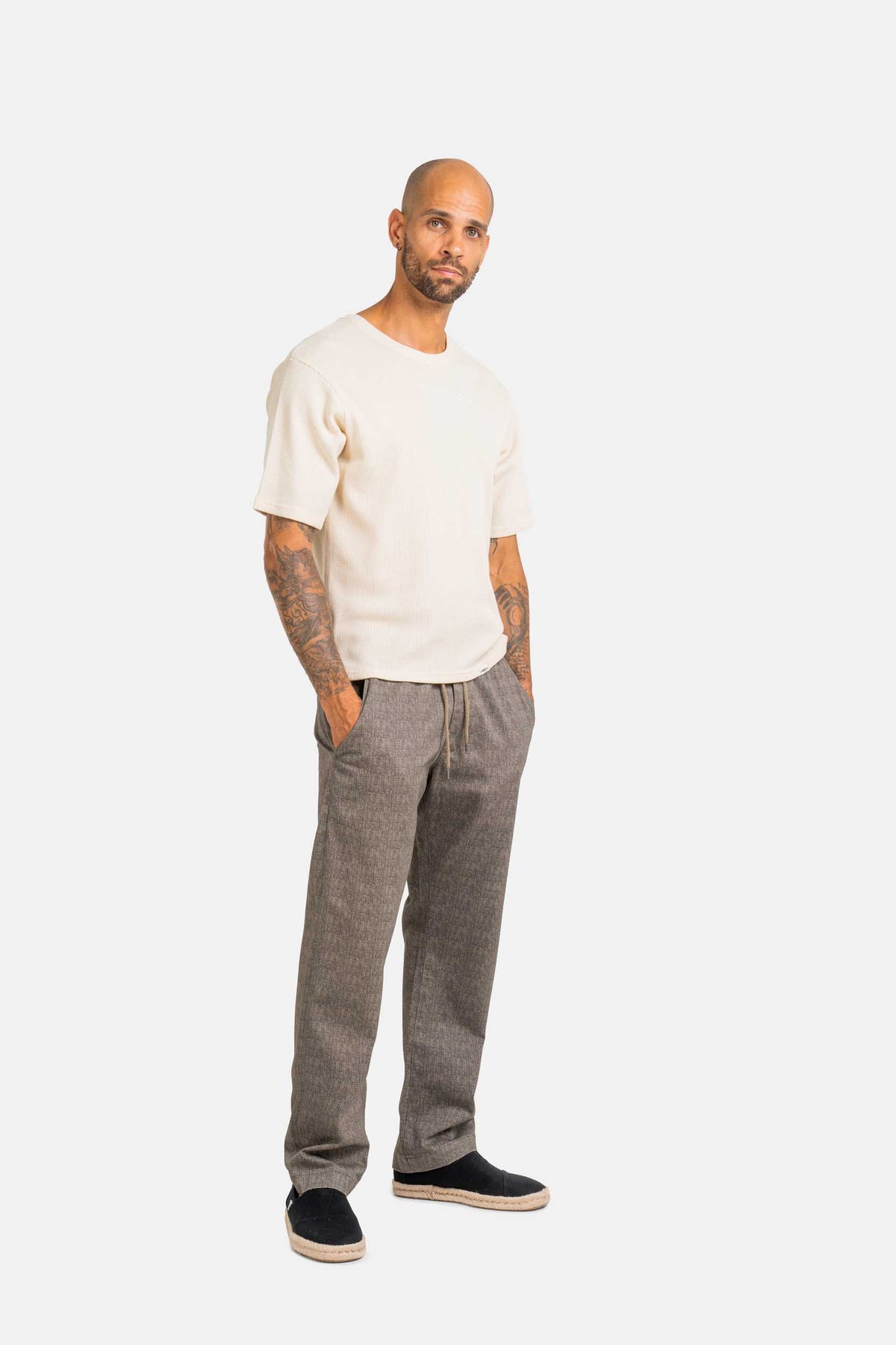 Reflex Loose Chino Mono Check