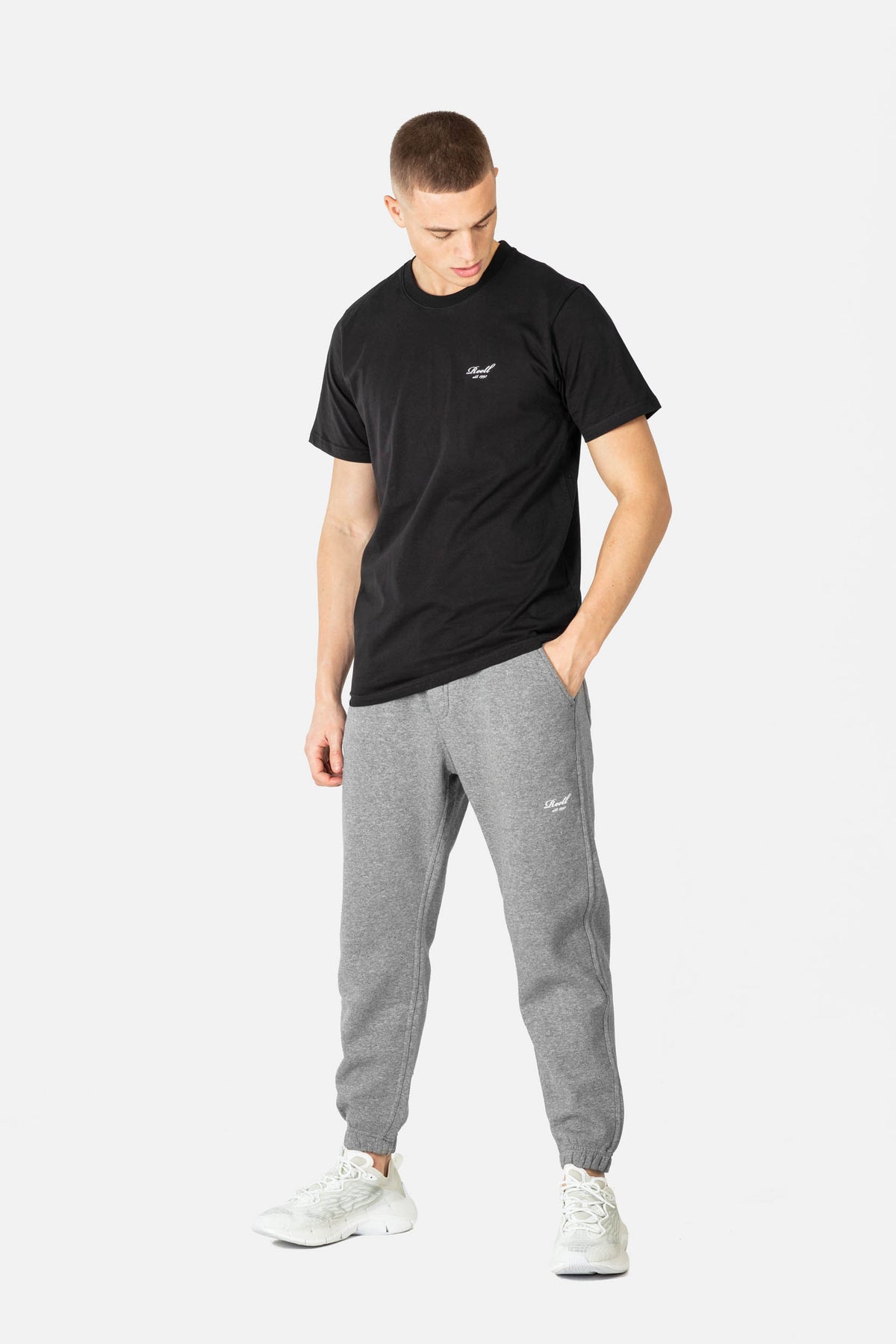 Regular Logo Sweatpant Grey Melange