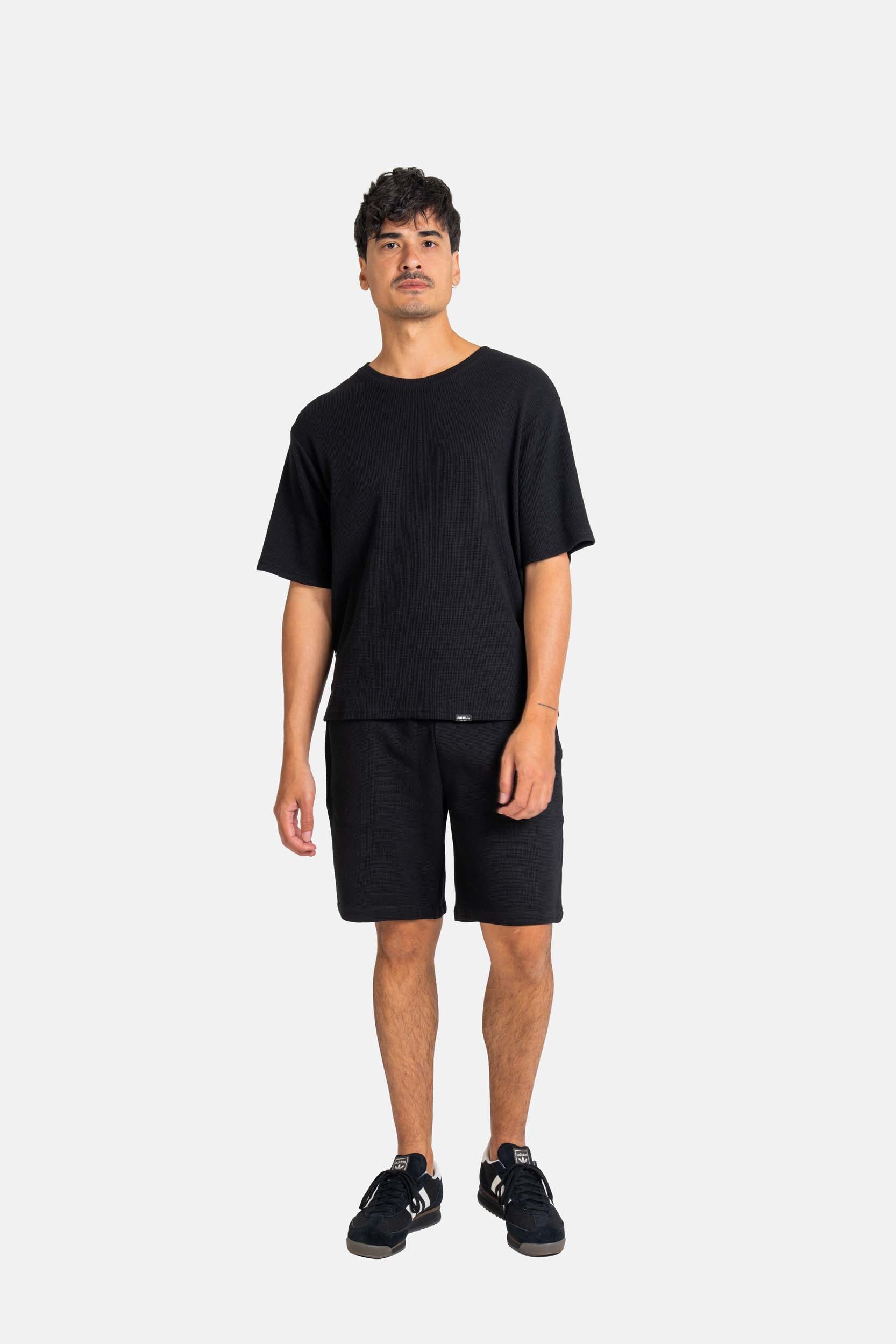 Waffle T-Shirt Waffle Deep Black