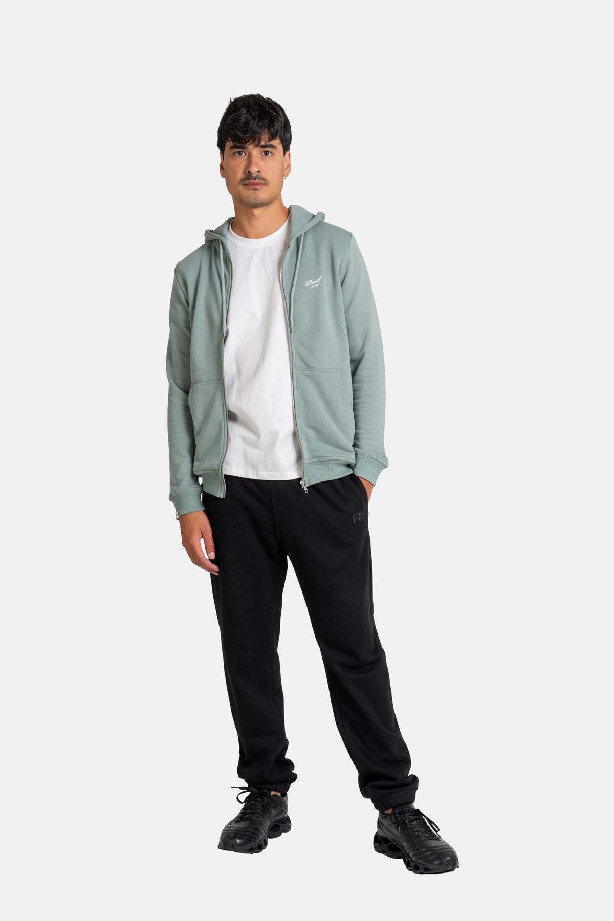 Staple Terry Zip Hoodie CO Chinois Green