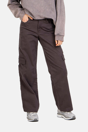 Women Mia Cargo Stone Grey