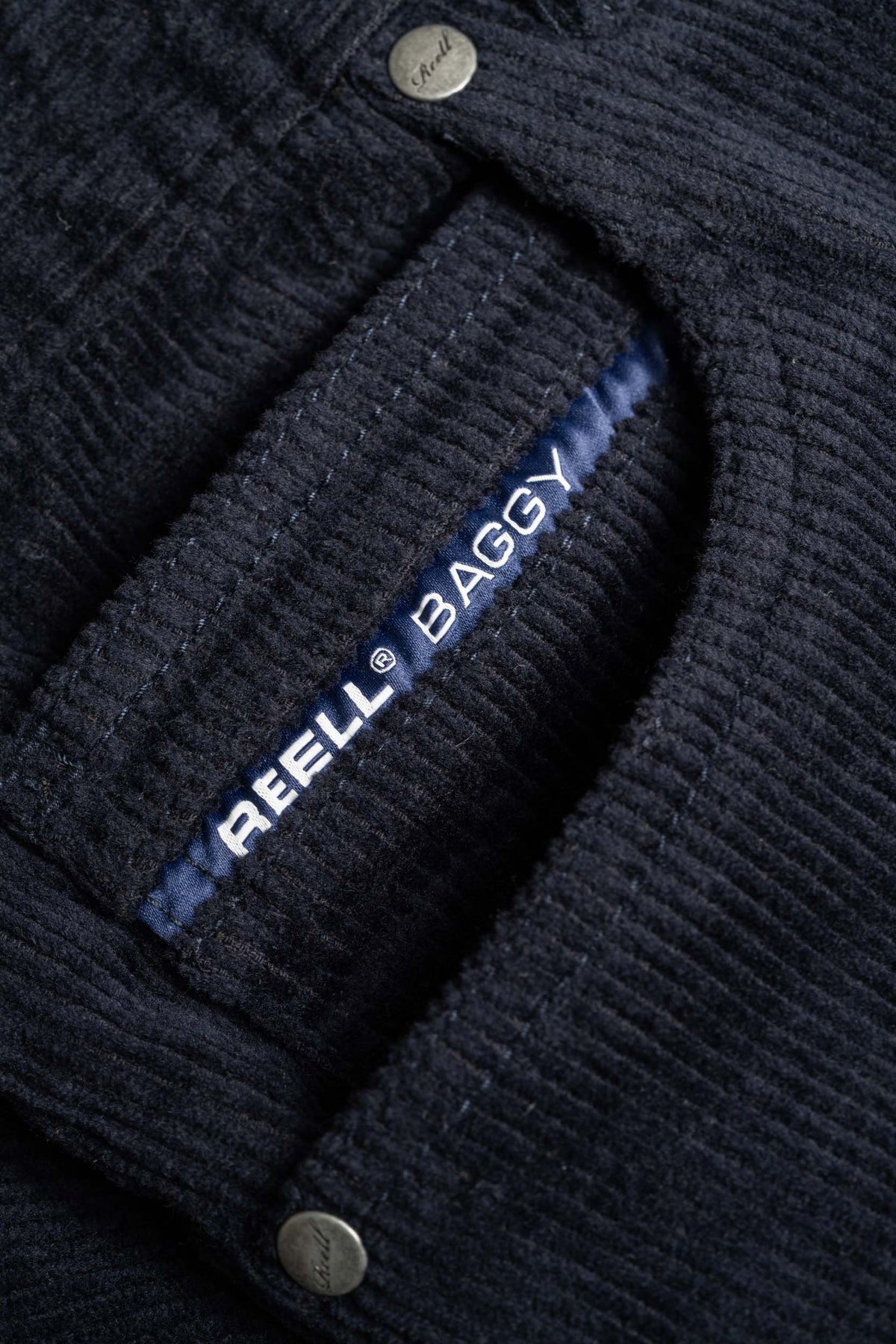 Baggy Navy Cord