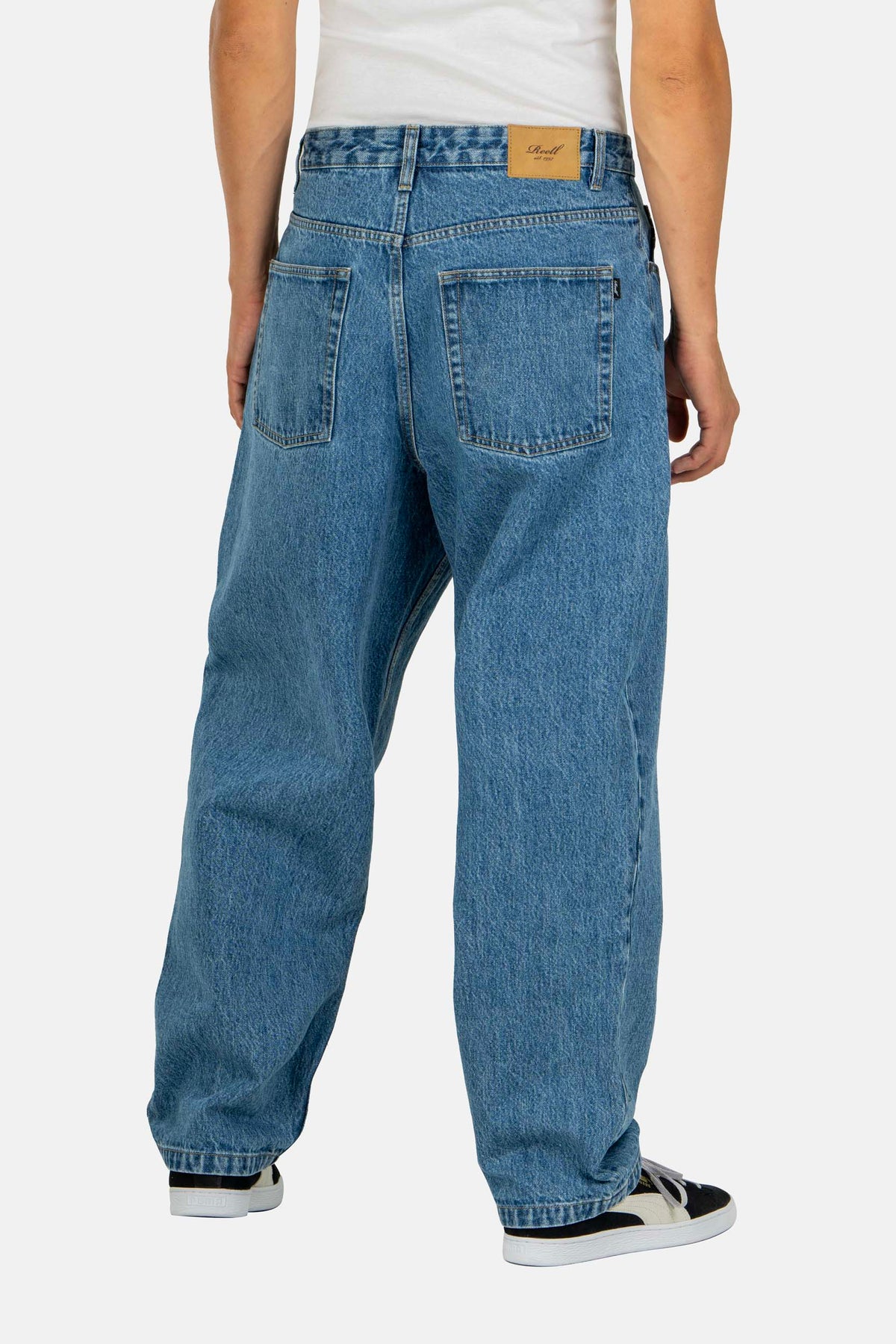 Organic Baggy Vintage Smoke Blue