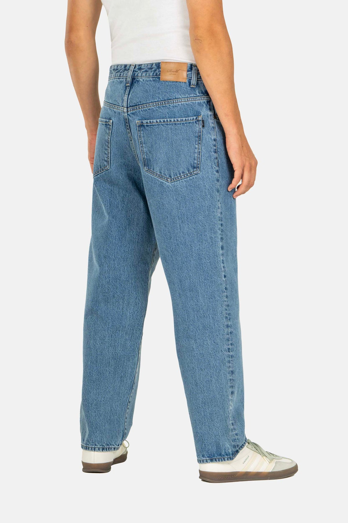 Organic Solid Vintage Smoke Blue