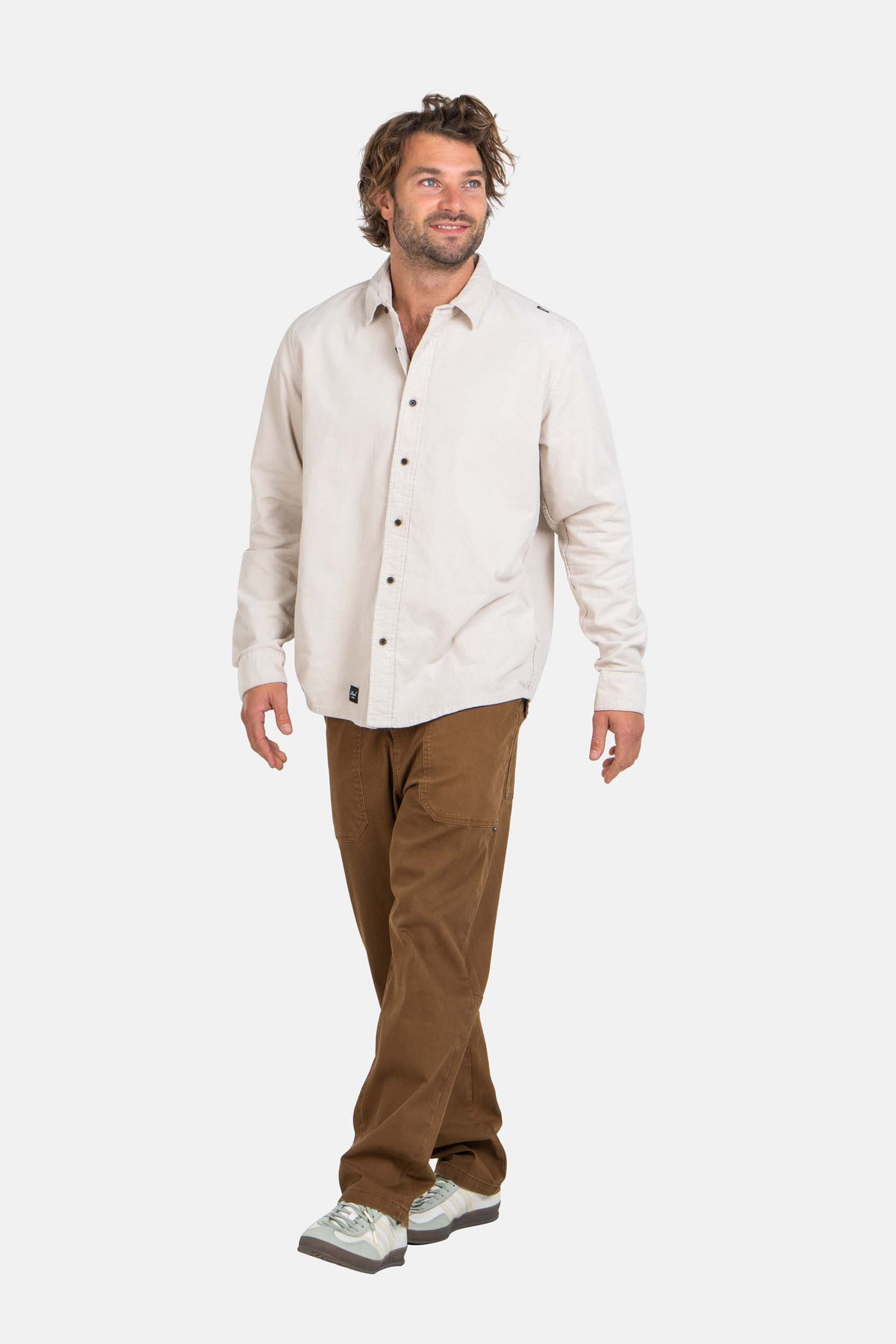 Parker Pant Desert Kaki Bedford Cord
