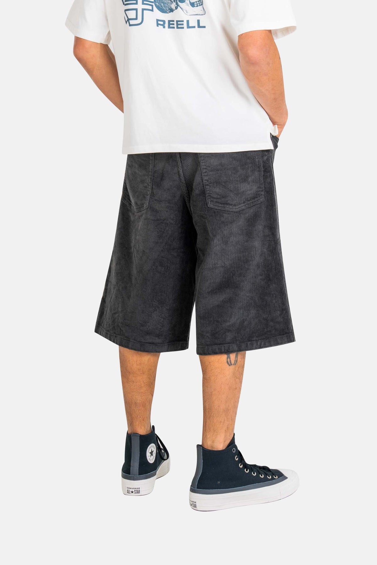 Belmont Short Vulcan Grey Cord