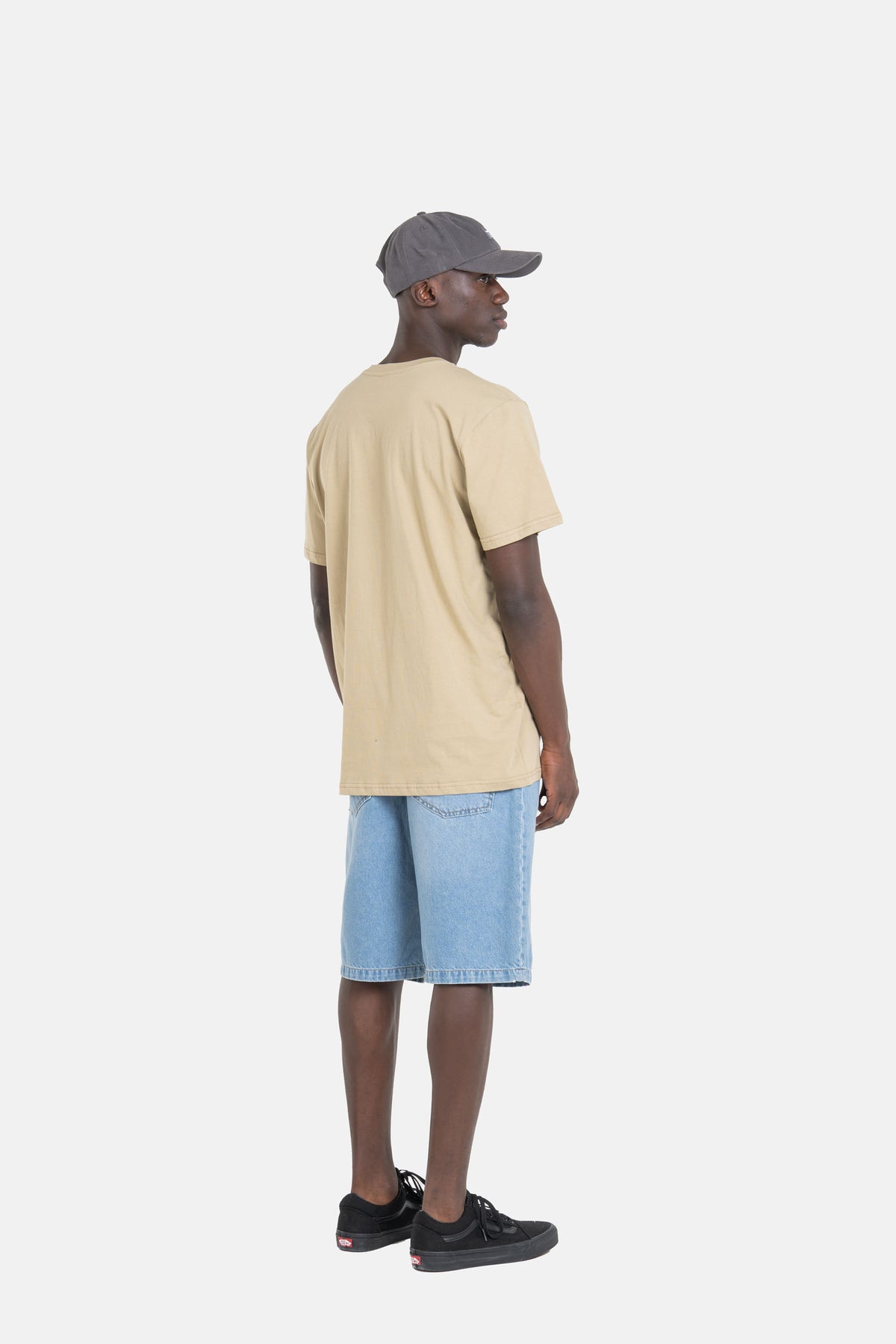 Solid Short Light Blue