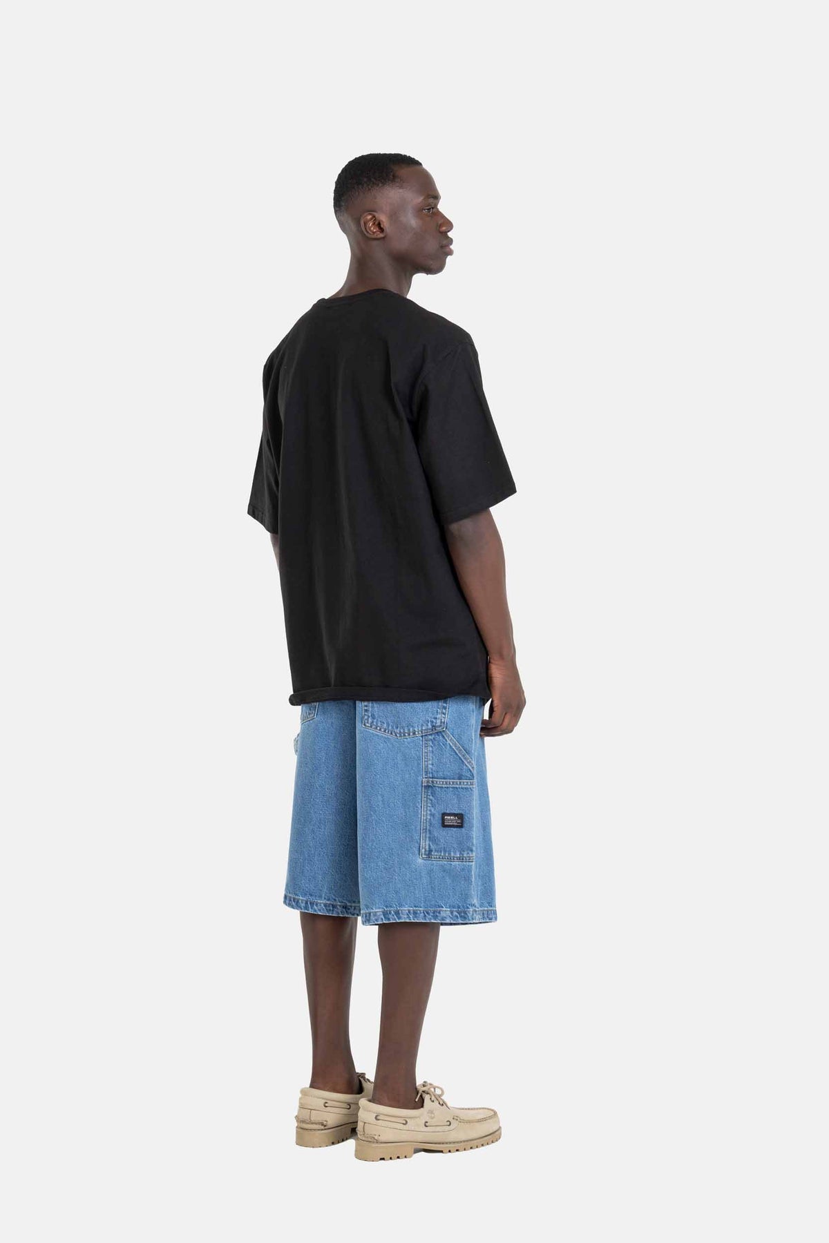 Belmont Worker Short Iconic Light Blue