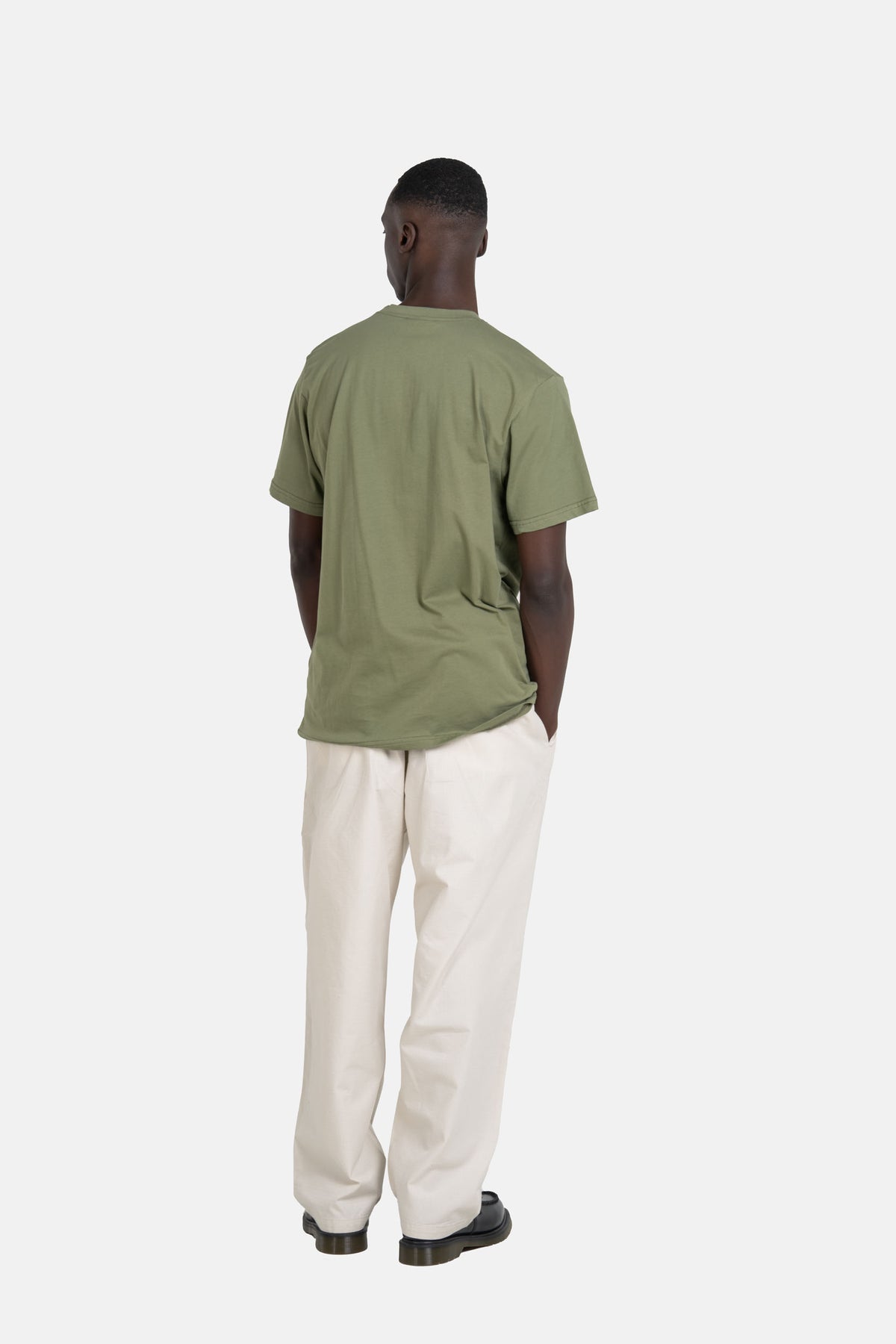 Staple Logo T-Shirt Olive