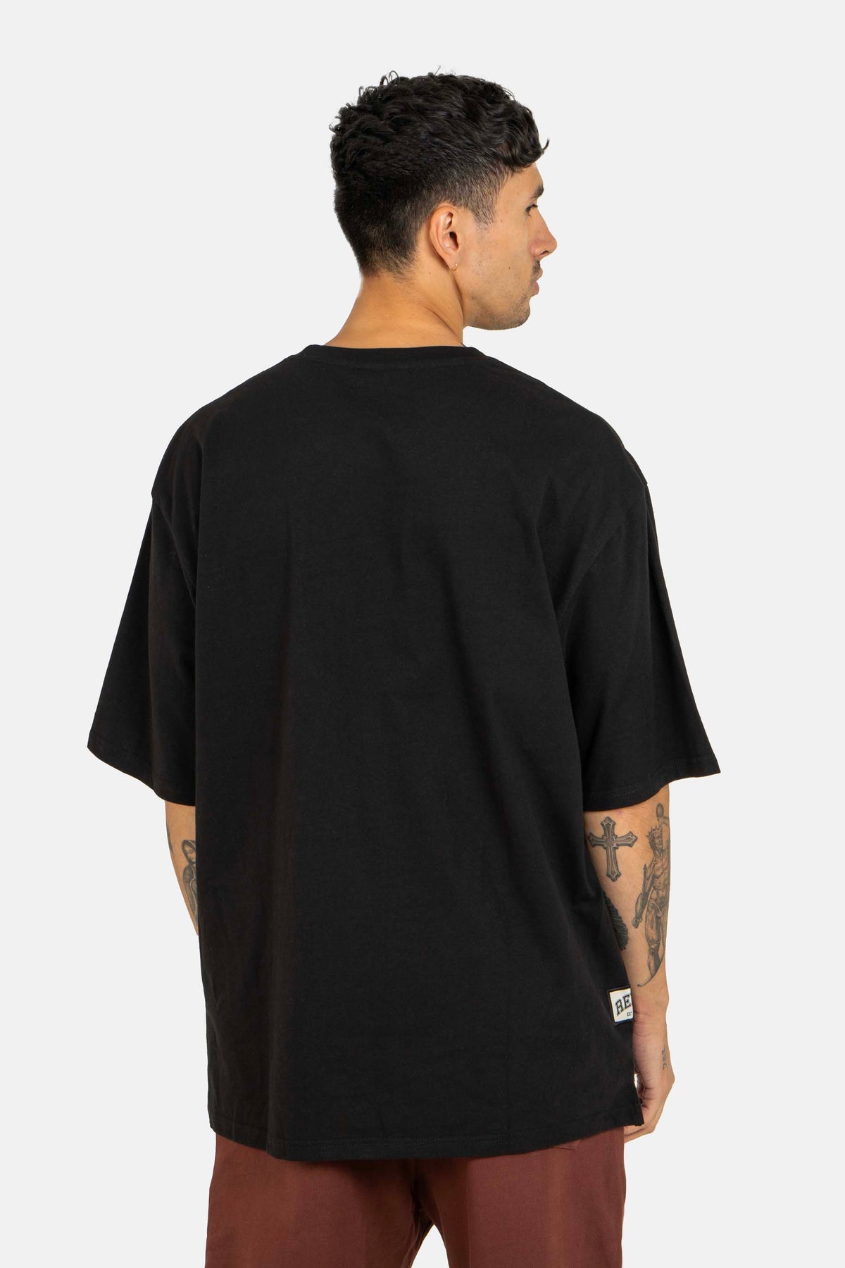 Team T-Shirt Deep Black