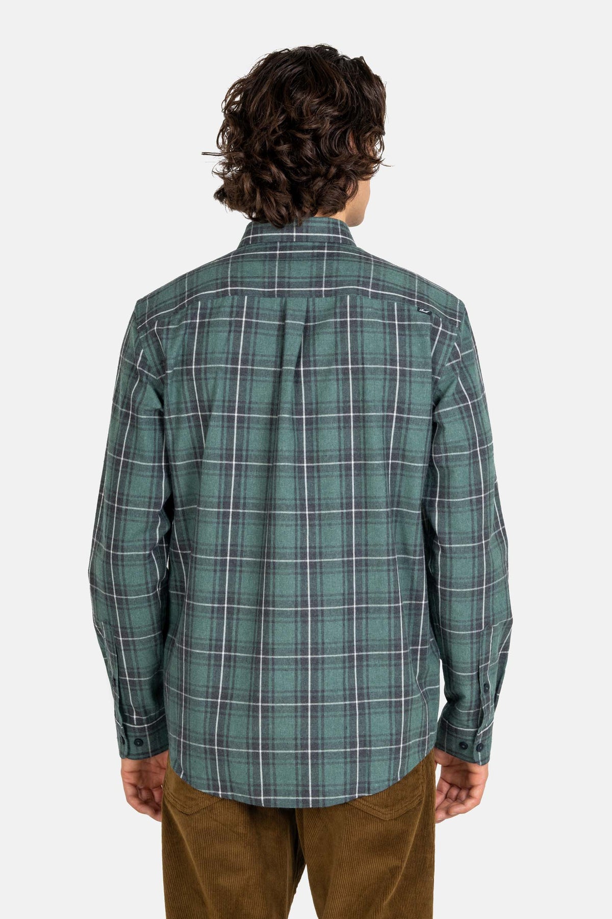 Alvar Check Shirt Green/Black/White