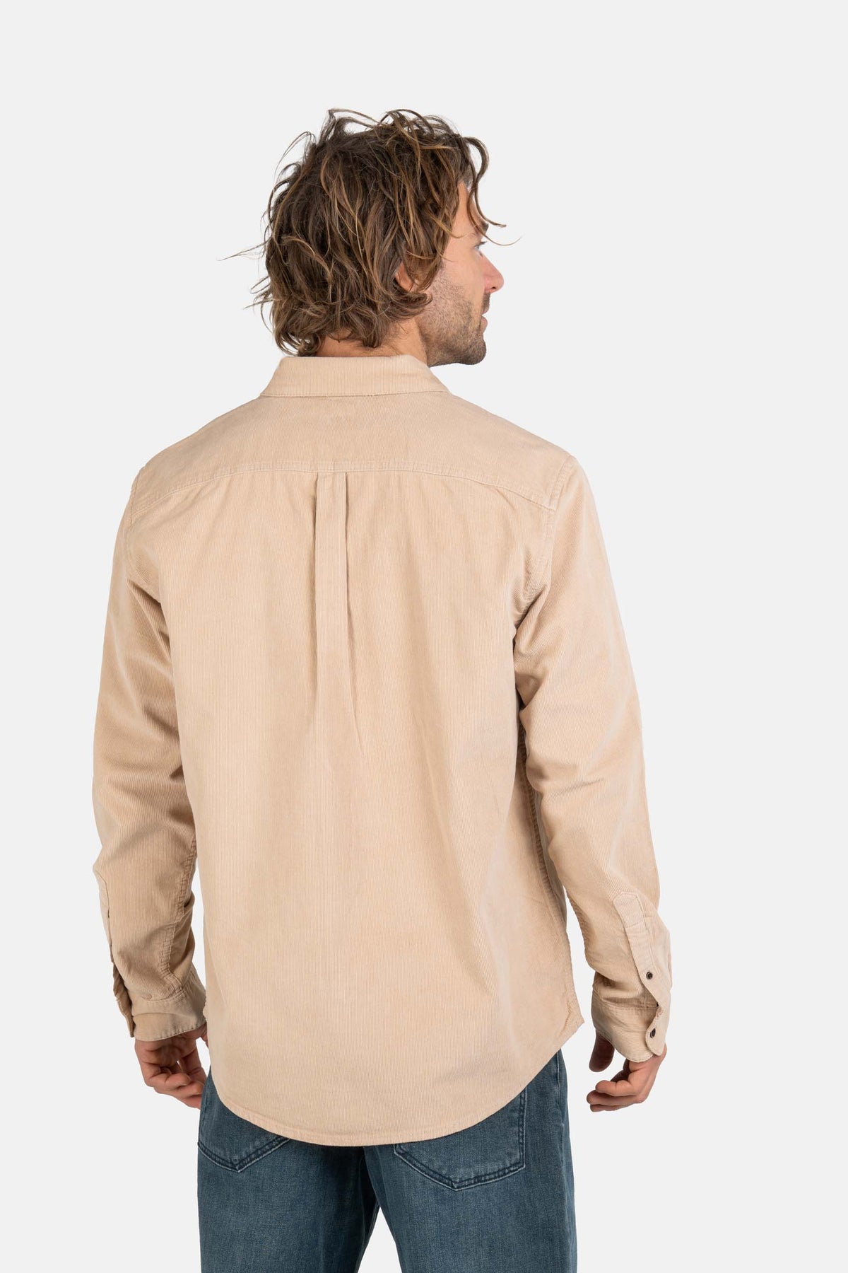Dual Cord Shirt Cashew Sand