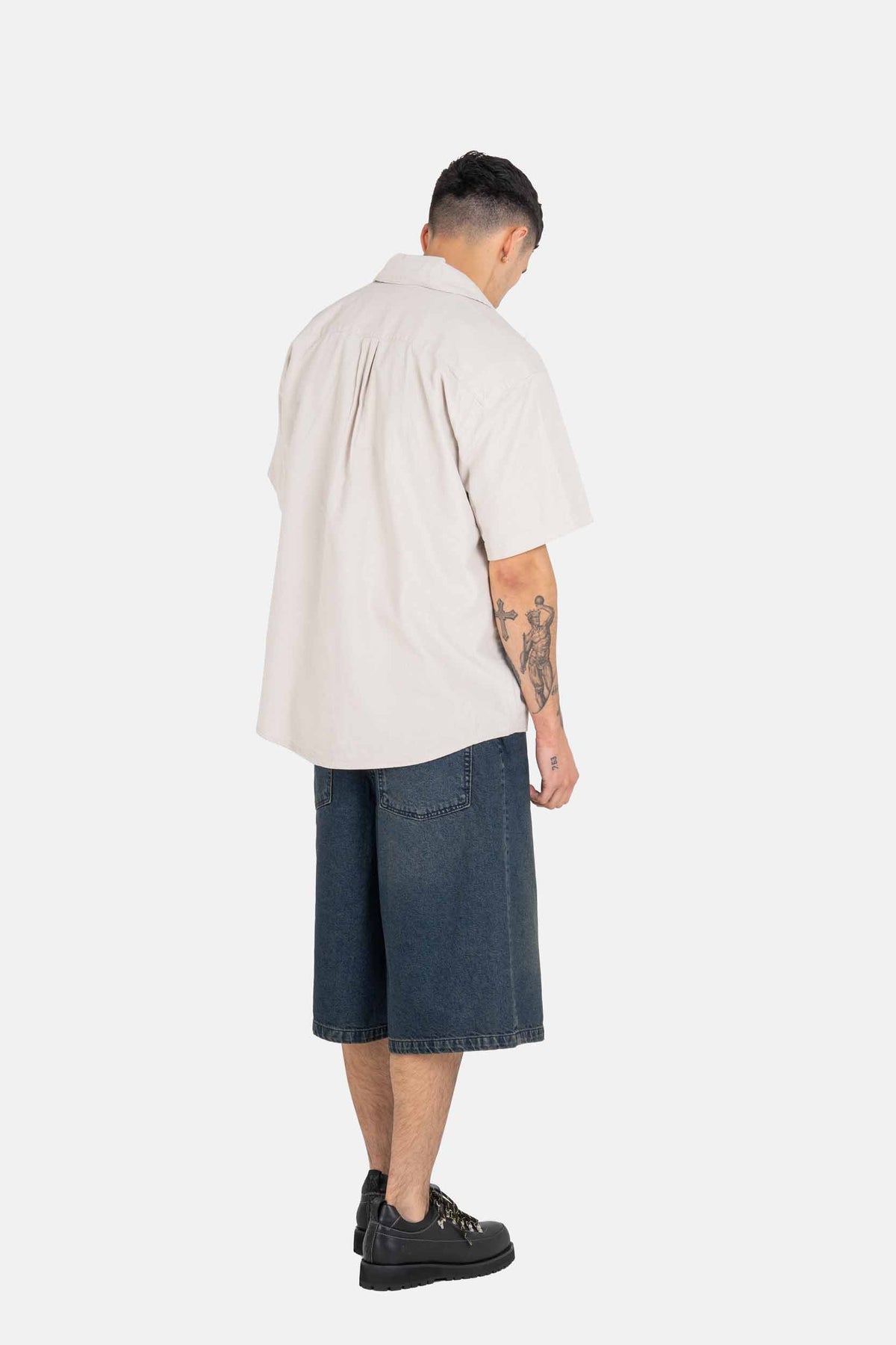 Resort Cord Shirt Oatmeal