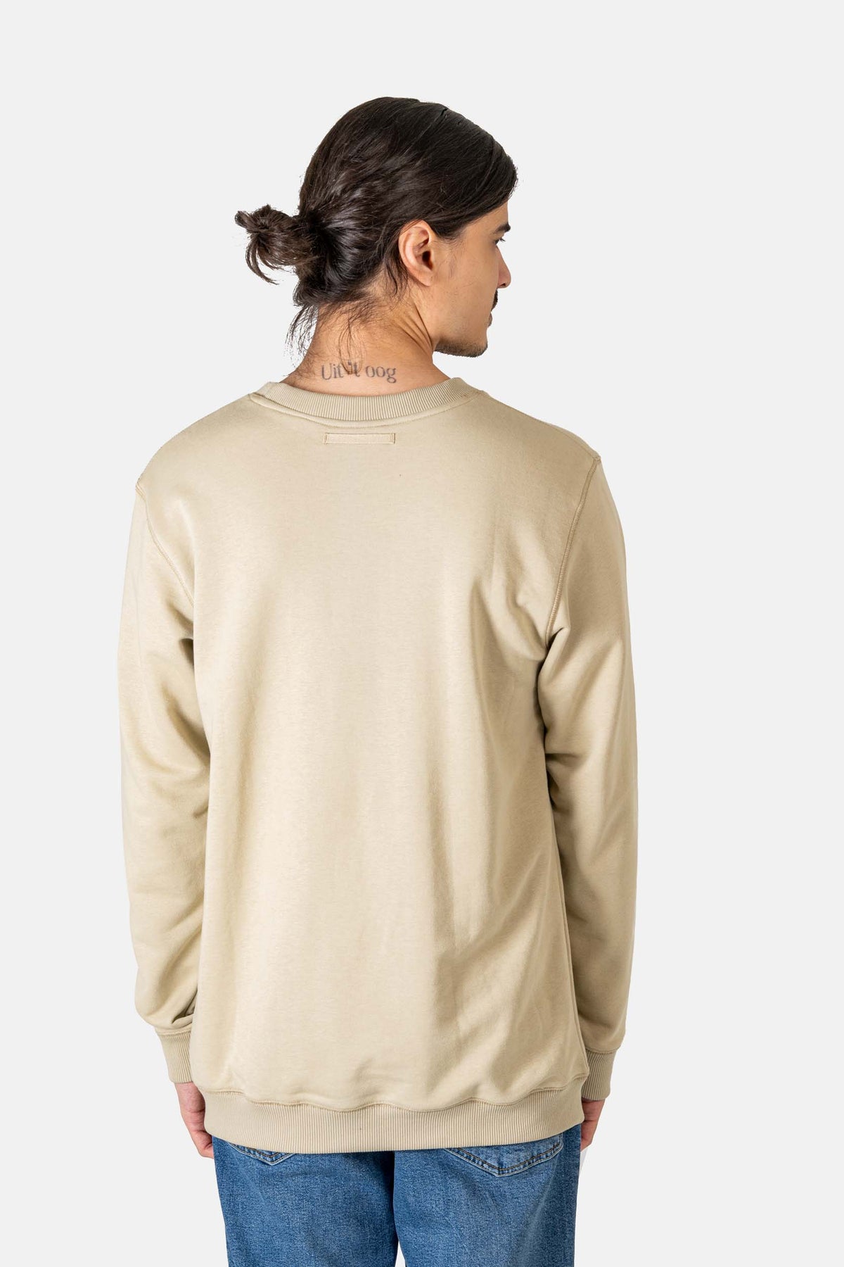 Staple Terry Crewneck Foam Green