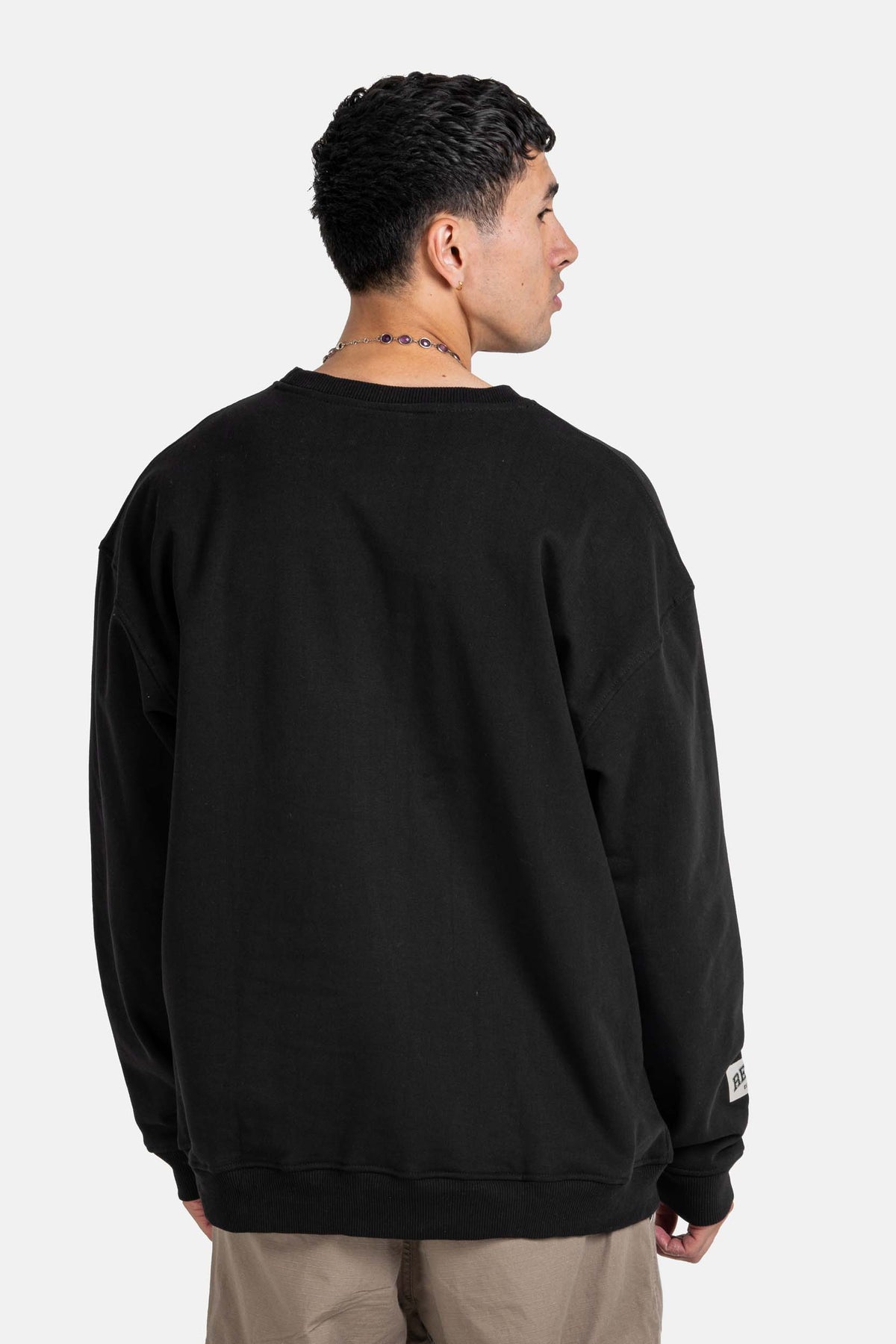 Team Crewneck Deep Black