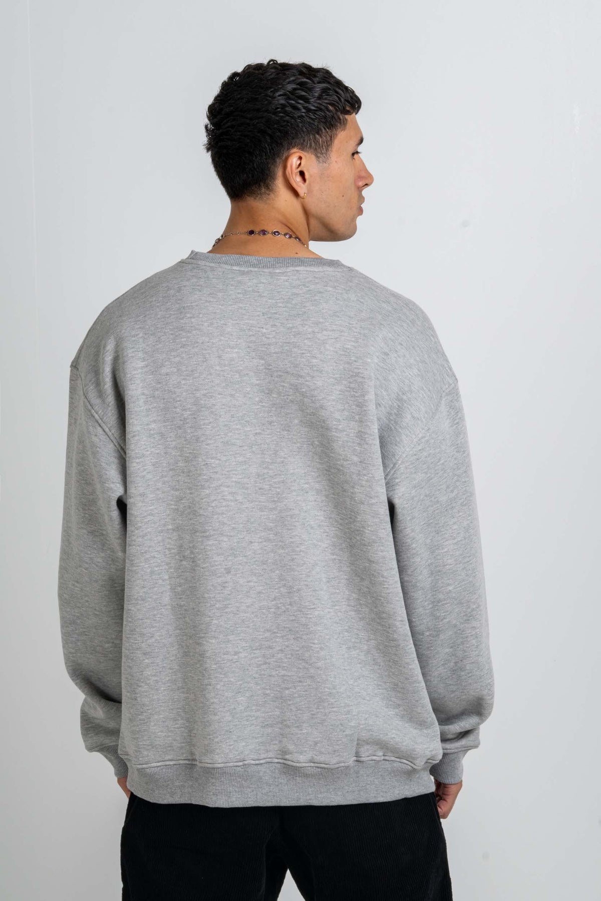 Team Crewneck Grey Melange