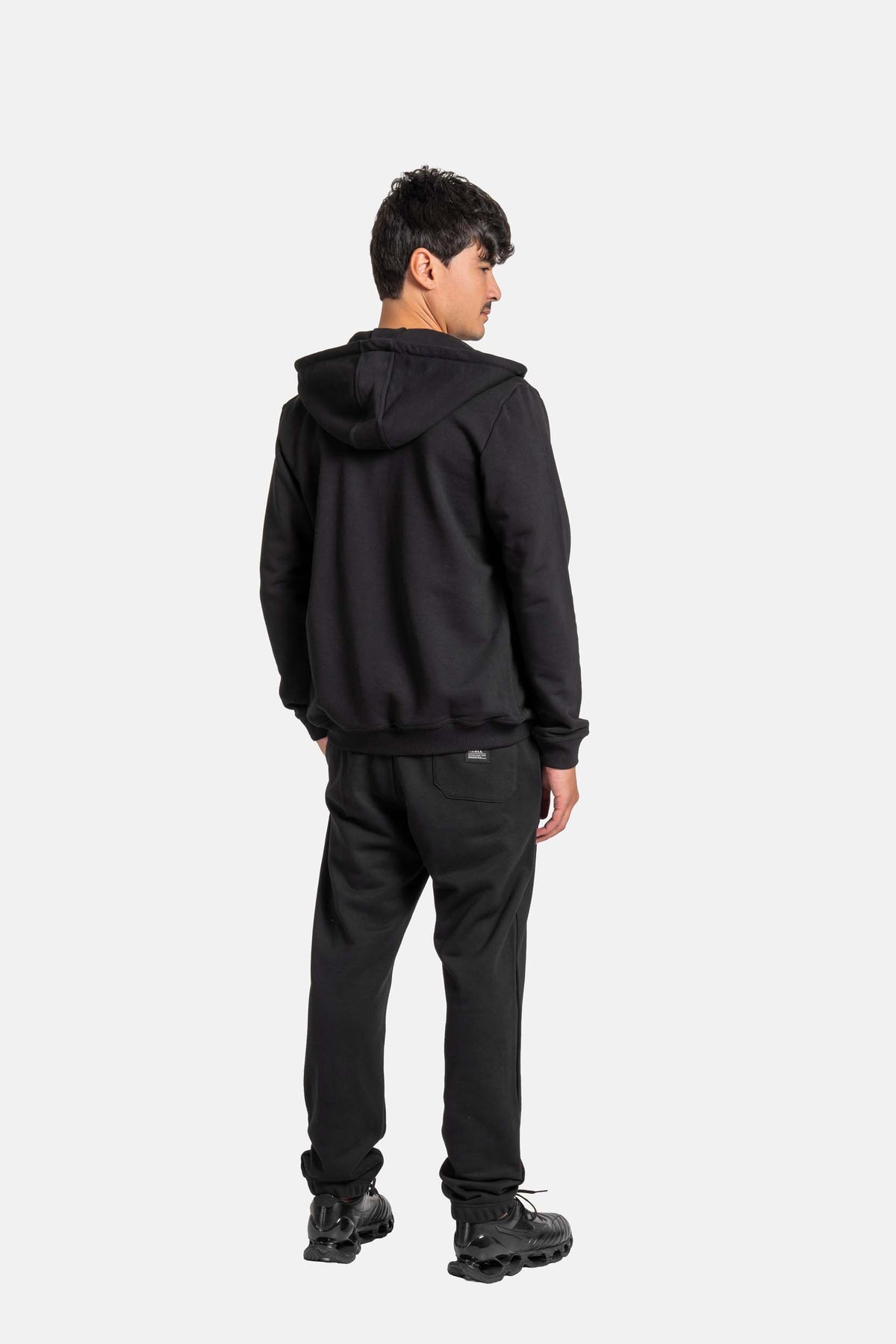 Staple Terry Zip Hoodie CO Deep Black