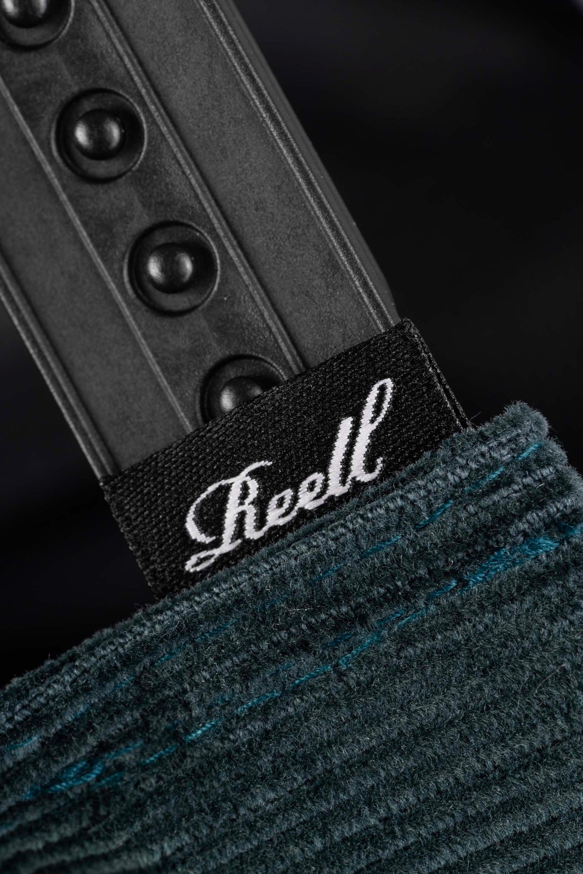 Flat 6-Panel Cap Dark Green Cord