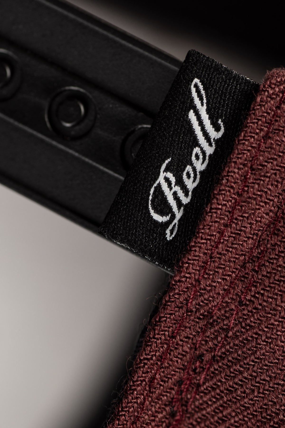 Suede Cap Maroon