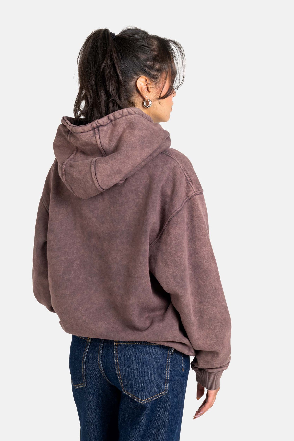 Women Kylie Hoodie Natural Stone Grey