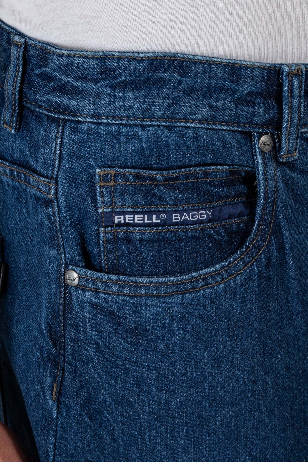 Baggy Dark Stone Wash