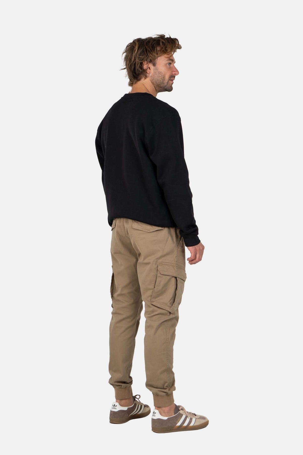 Reflex Rib Cargo Dark Sand