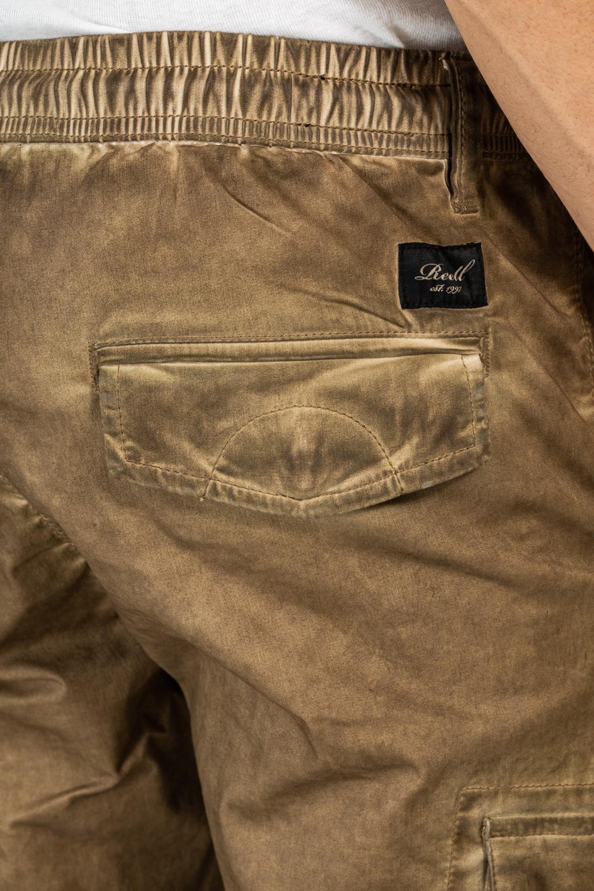 Reflex Rib Cargo Sand Cold Dye