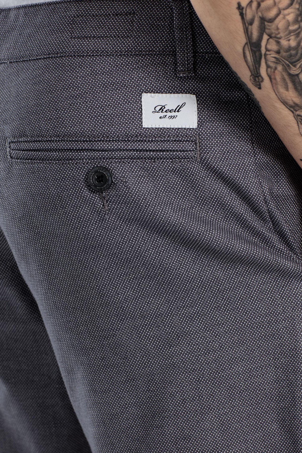 Flex Grip Chino Short Superior Grey