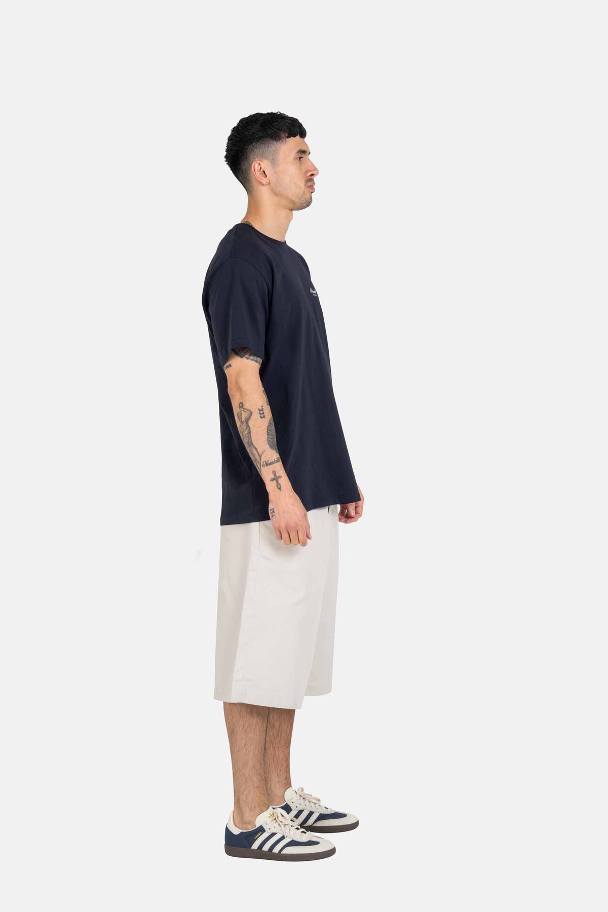 Loose Chino Short PC Oatmeal