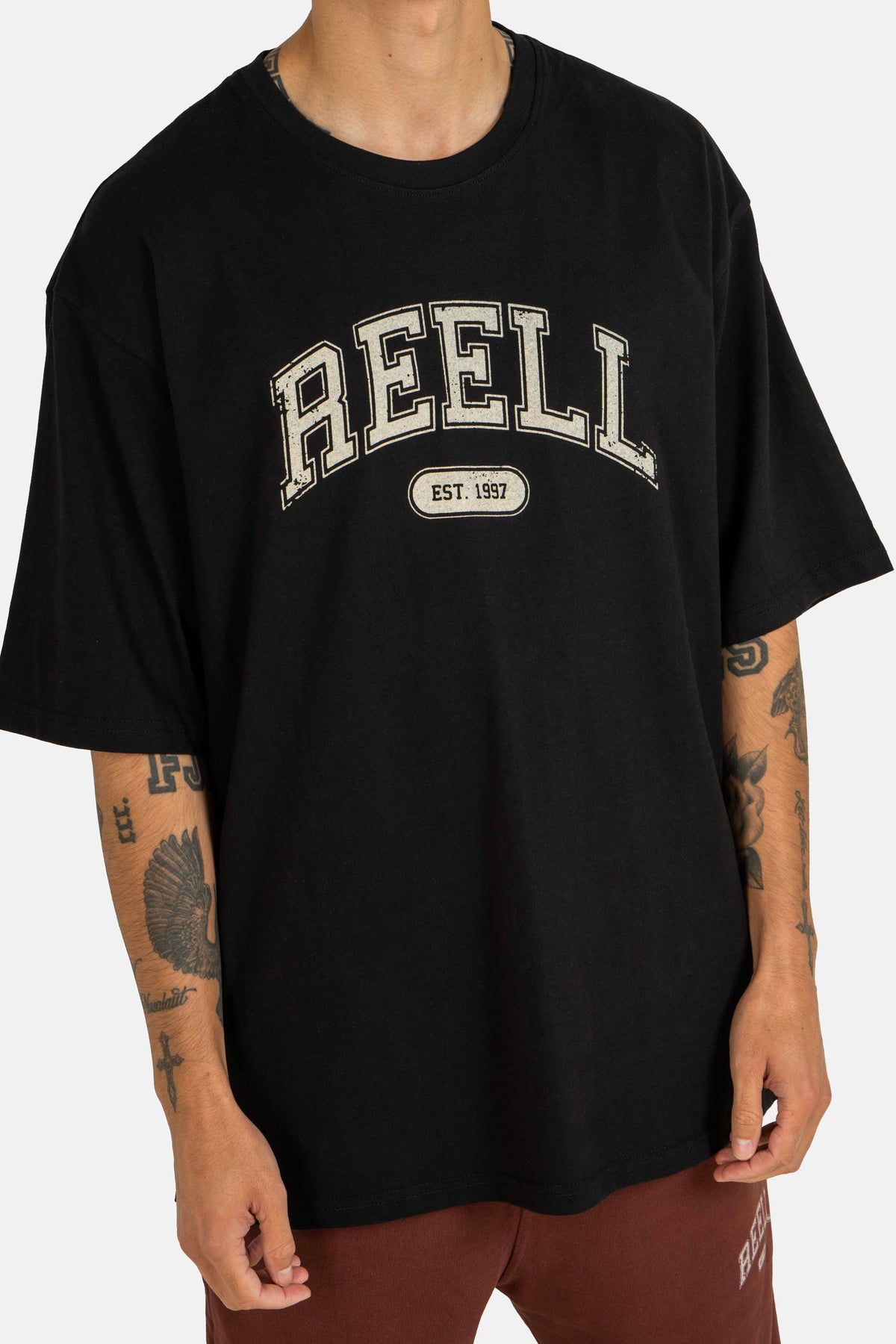 Team T-Shirt Deep Black