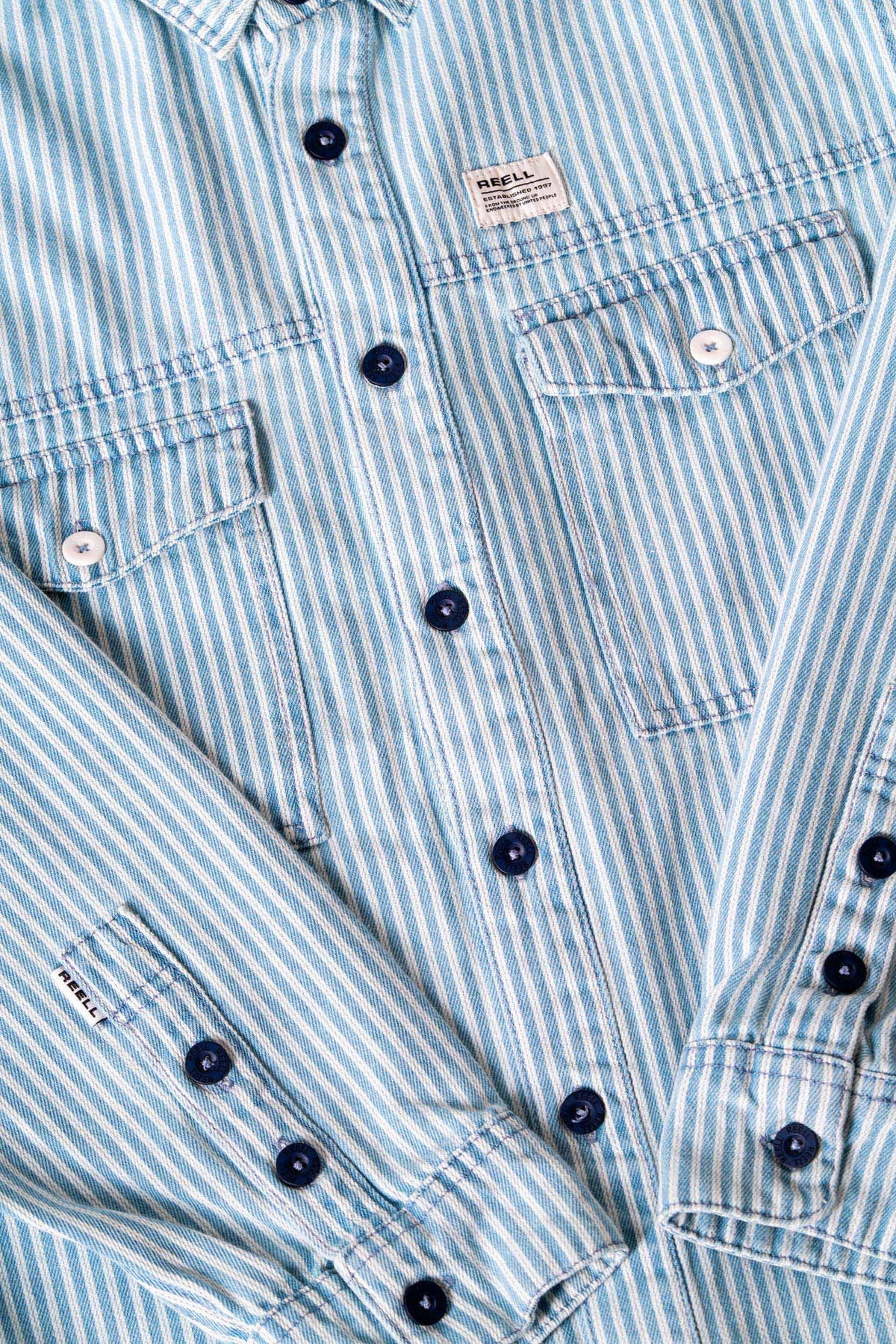 Prison Overshirt Light Blue
