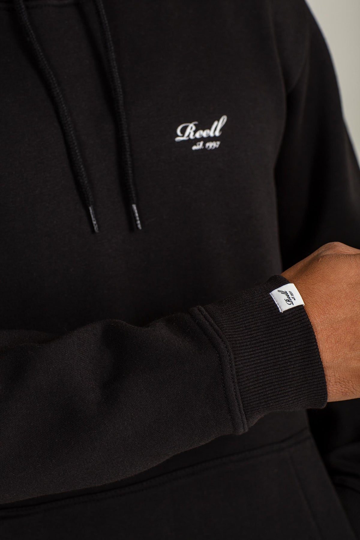 Staple Logo Hoodie Deep Black