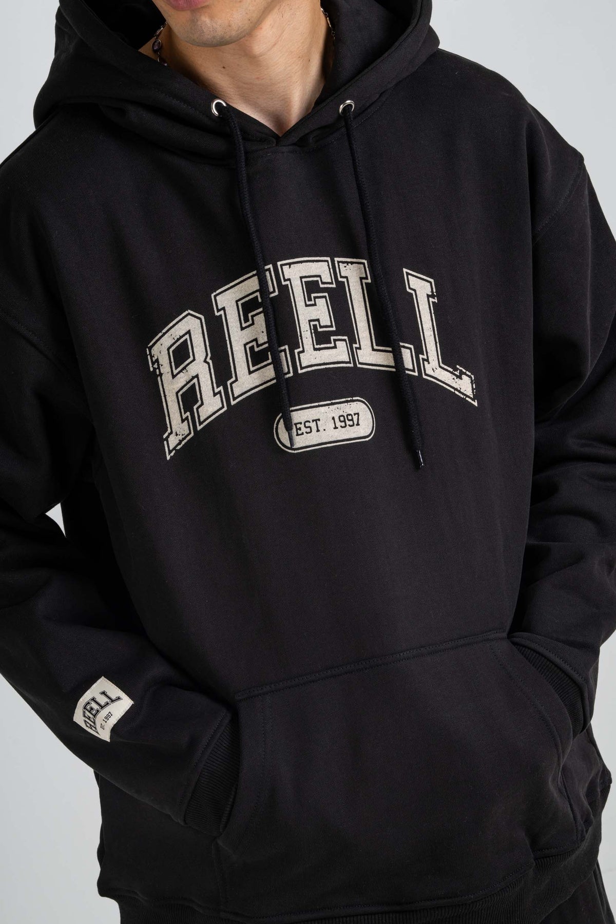 Team Hoodie Deep Black
