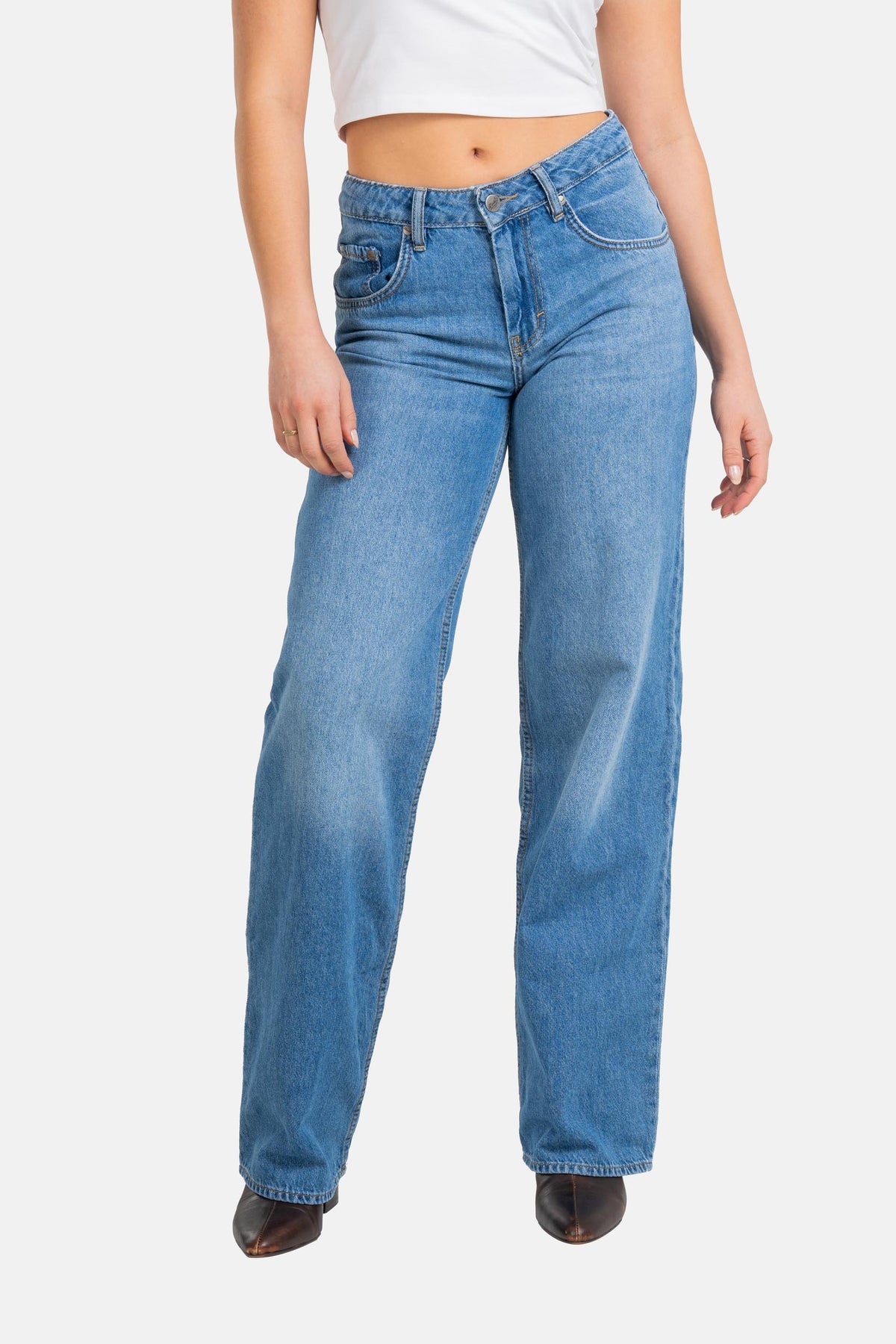 Women Holly Jeans Sky Blue Stone