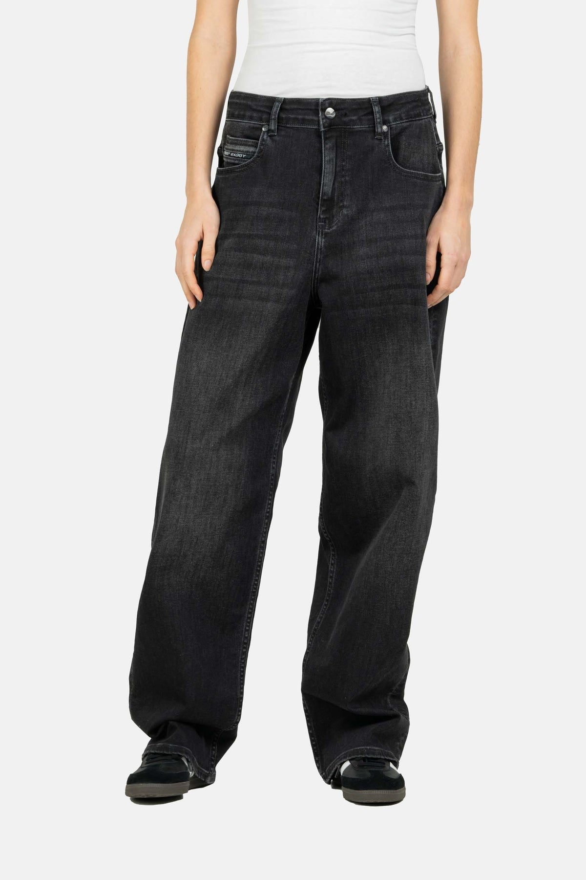 Women Chloé Baggy Black Faded