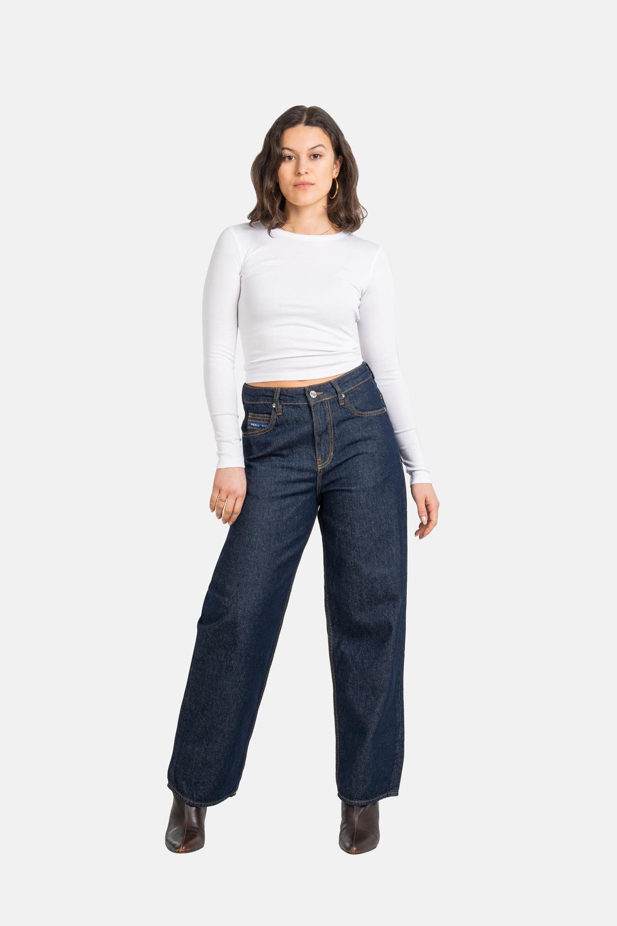Women Chloé Baggy Dark Indigo